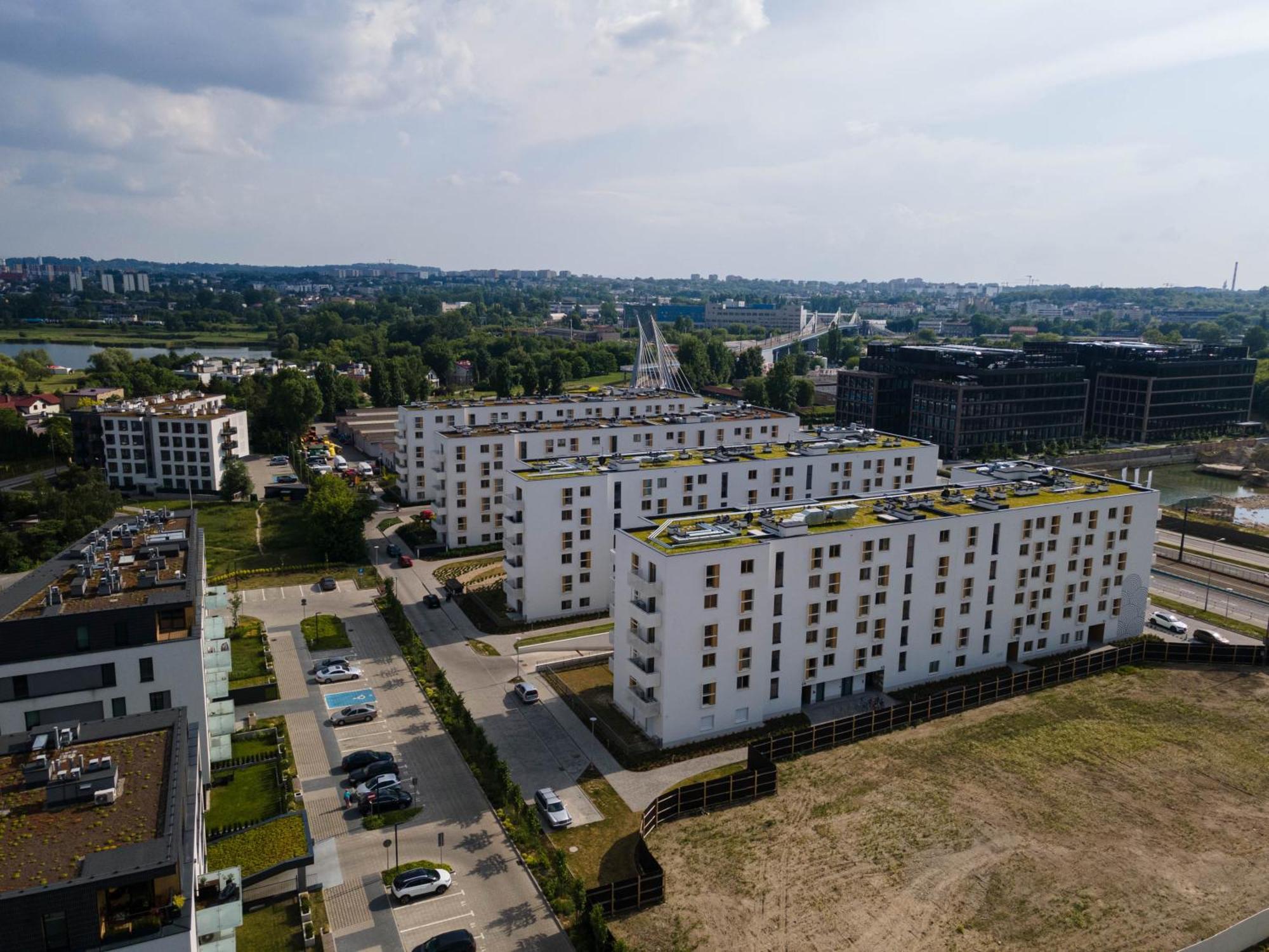 Saska Park Apartments Cracovia Exterior foto