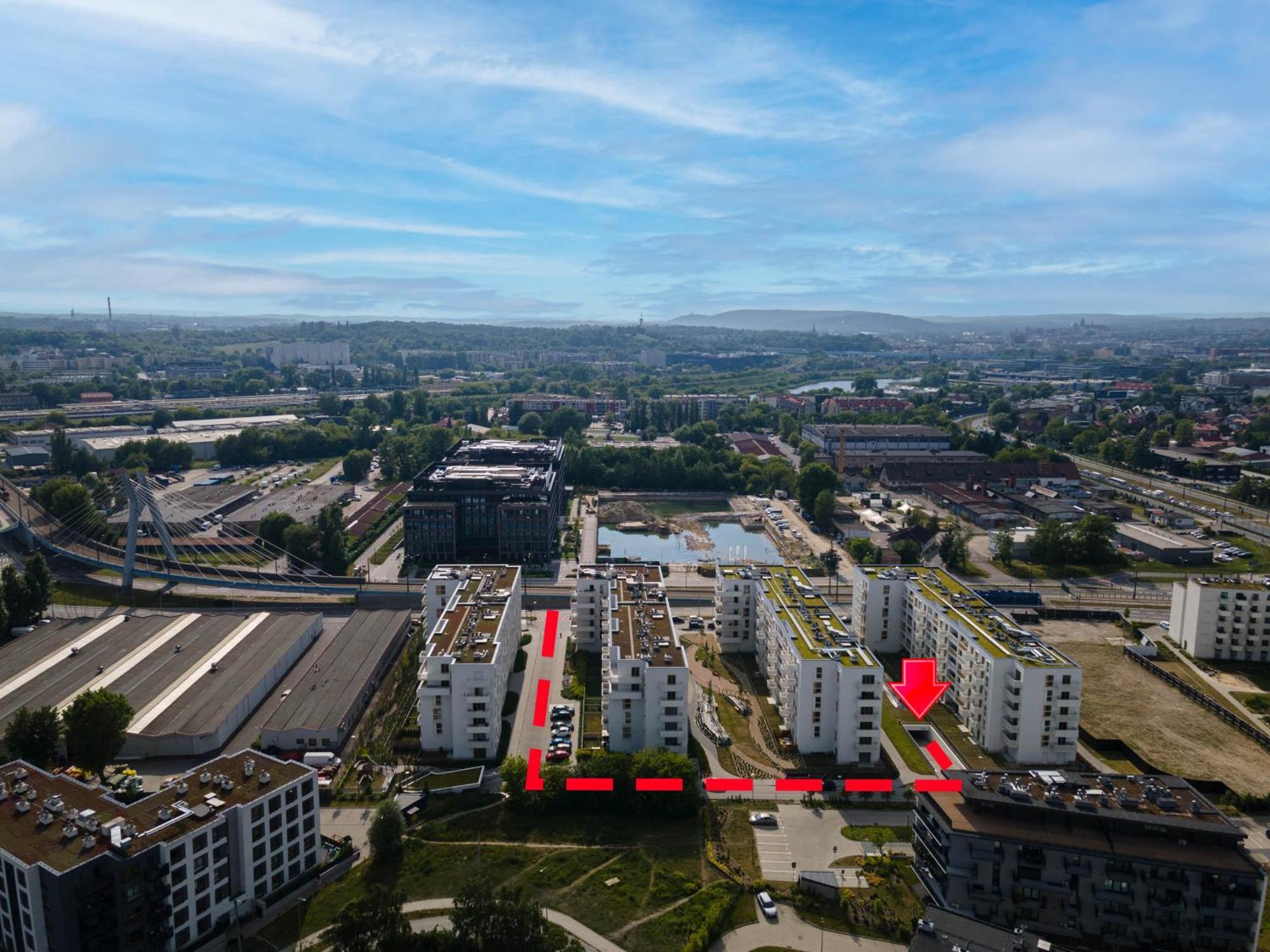 Saska Park Apartments Cracovia Exterior foto