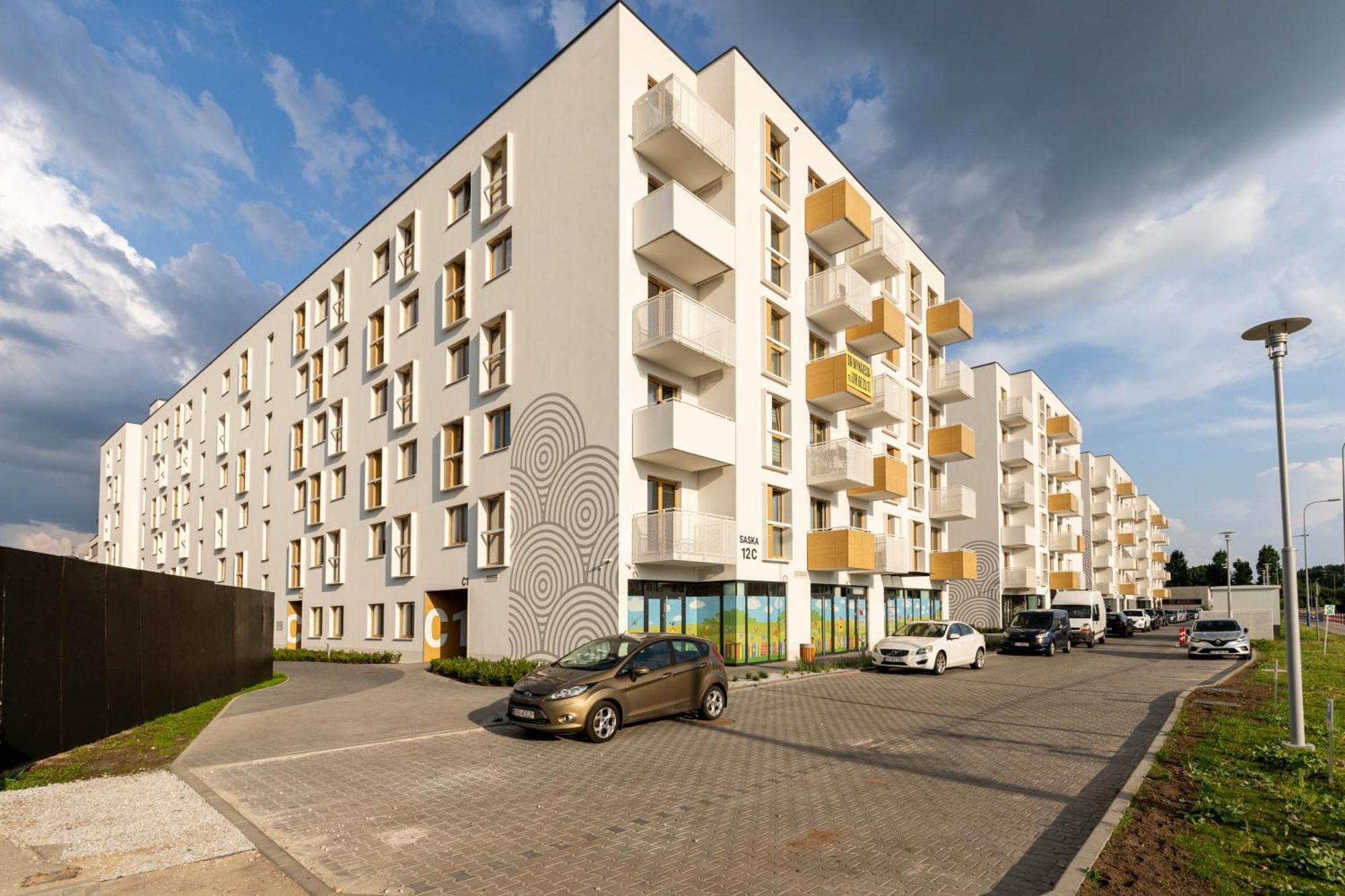 Saska Park Apartments Cracovia Exterior foto