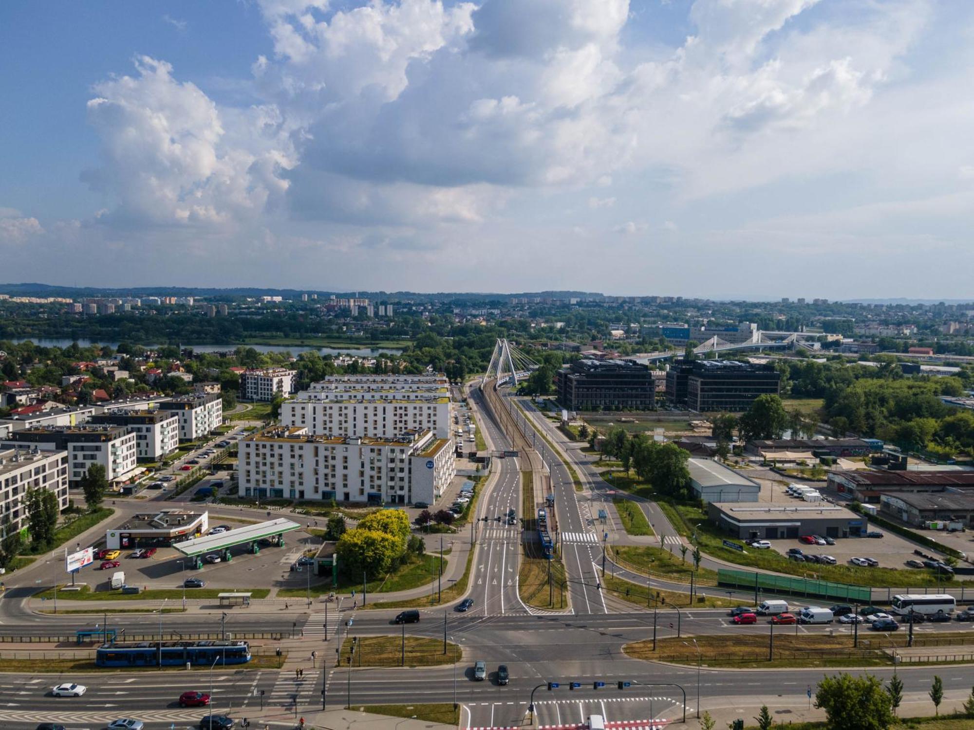 Saska Park Apartments Cracovia Exterior foto